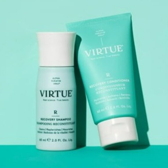 VIRTUE Recovery Shampoo and Conditioner Duo Travel Size - Picture 1 of 3